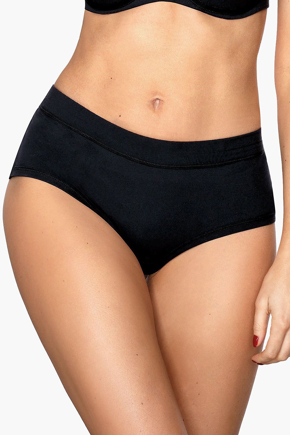 Amazing Black Panties Flat Seams Increase Wearing Comfort And Eliminate The Risk Of Skin Irritation The Sewing Technology The Panties Do Not Stand Out Under Clothes