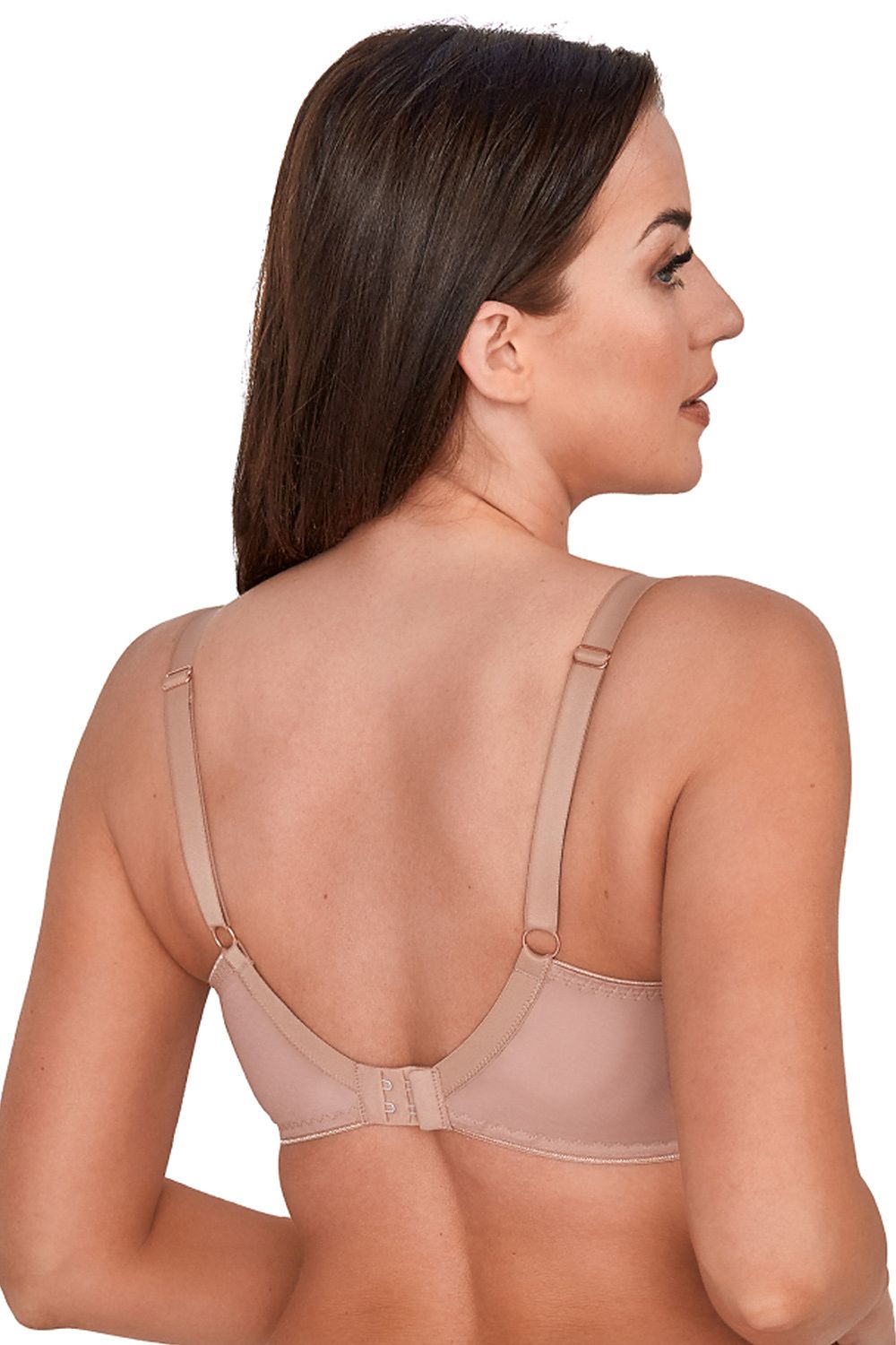 Beautifully Lifts Your Bust Beige Soft Bra