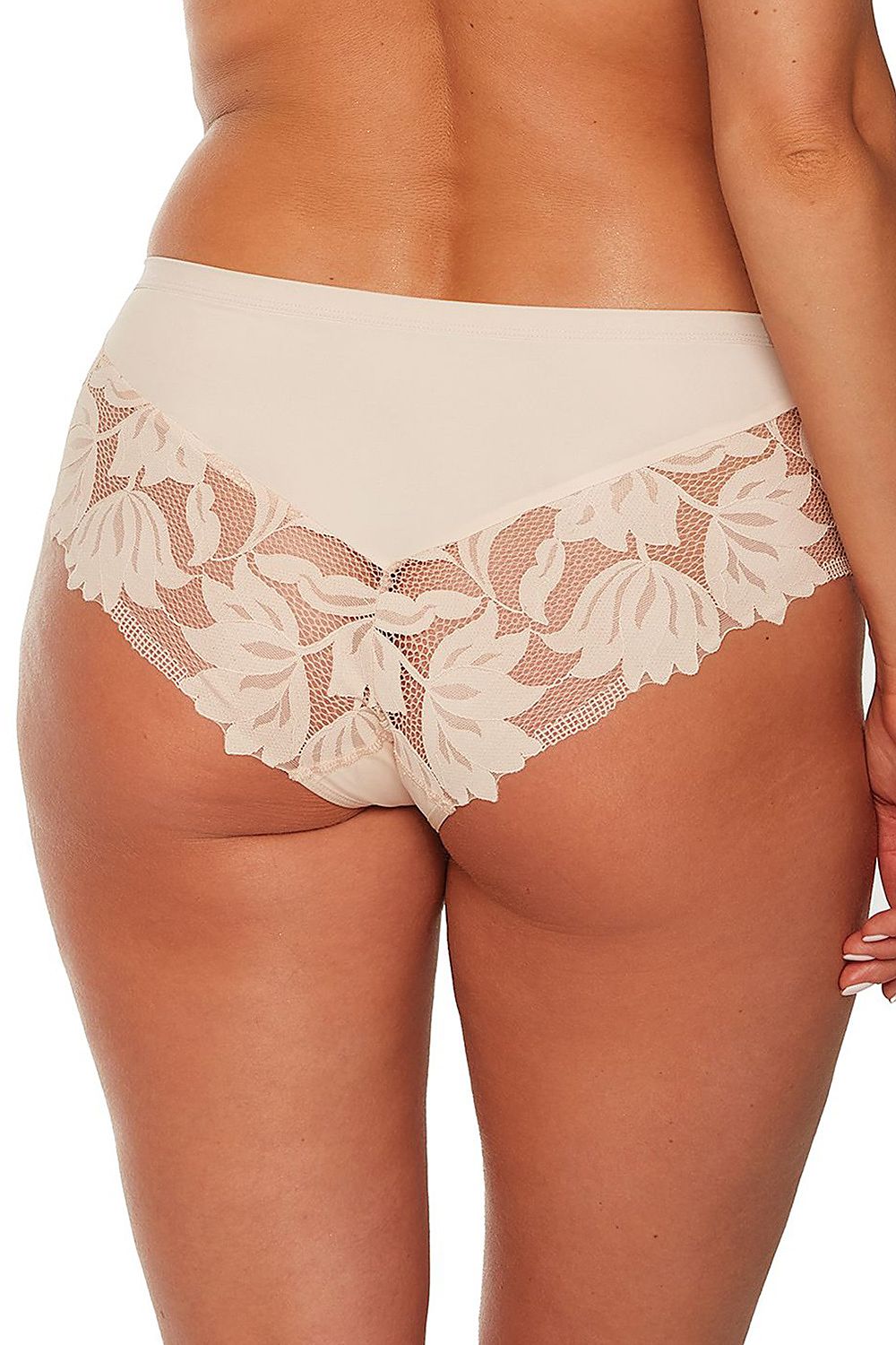 Perfect Summer Extremely Feminine Panties Classic Cut Made Of Beautiful Lace And Smooth Knit Fabric And A Charming Bow On The Front  2 Colors