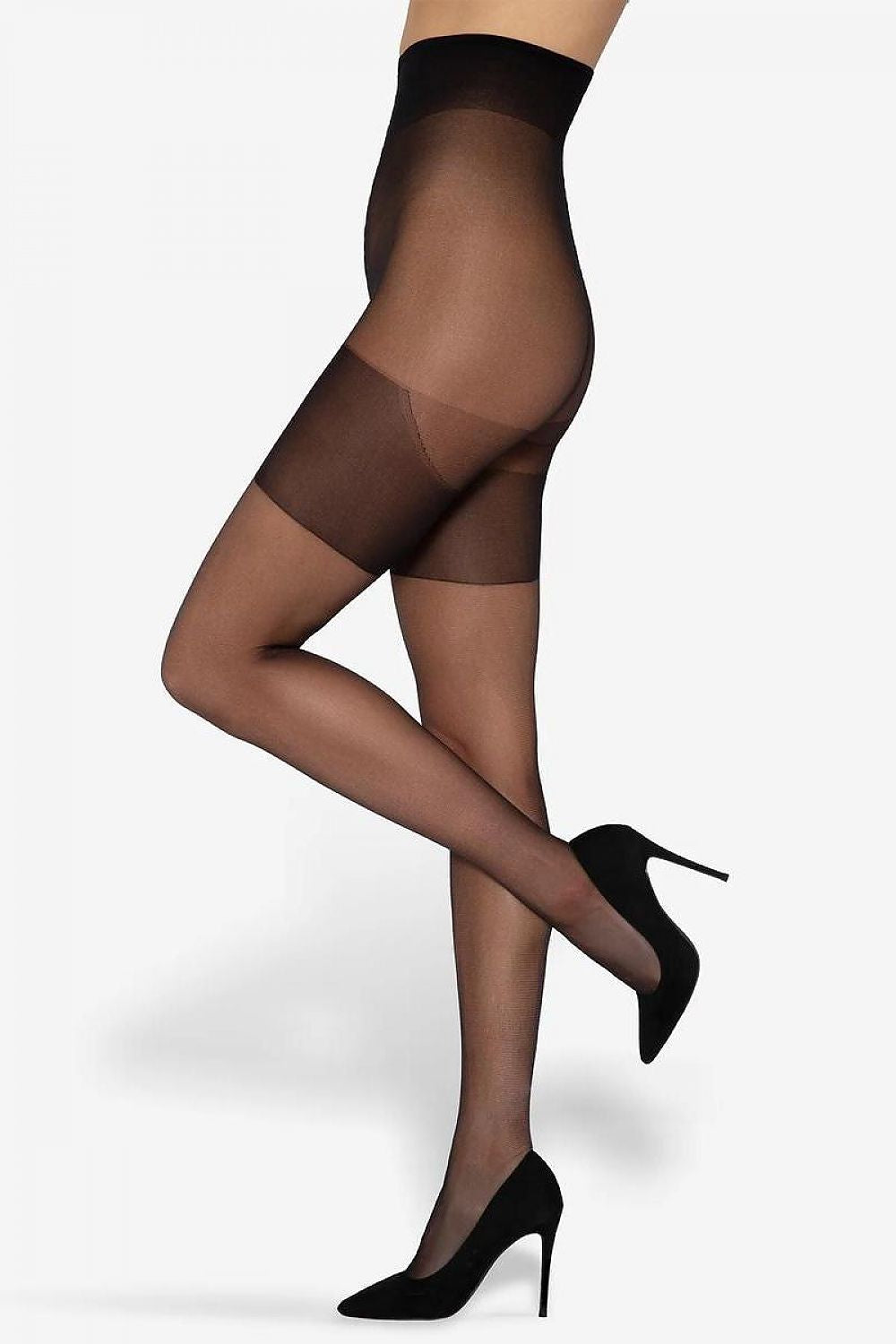 Stability And Support Around The Abdomen And Waist Comfortable Reliable Elegance Black Tights