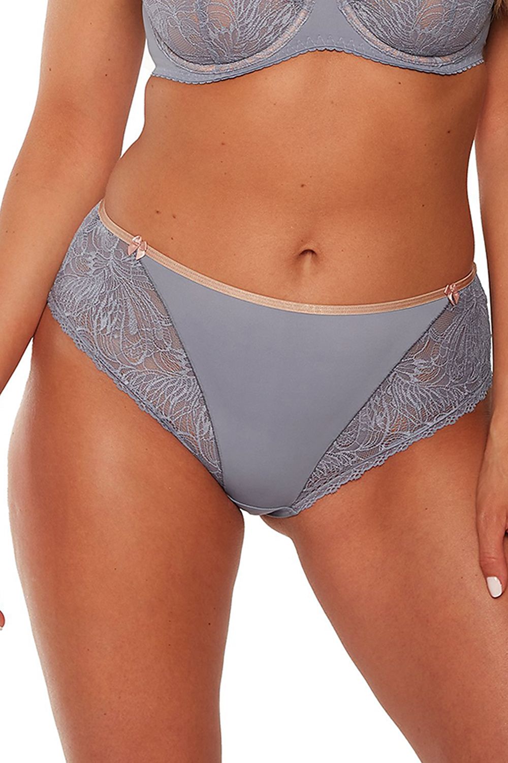 Beautiful Blue Panties Class And Elegance Accentuates Your Finesse And Style Classic Cut Ensures Comfort And Emphasizing Your Figure The Lace Back Adds Charm The Smooth Front Makes A Smooth Flat Look Even Under Tight Clothes