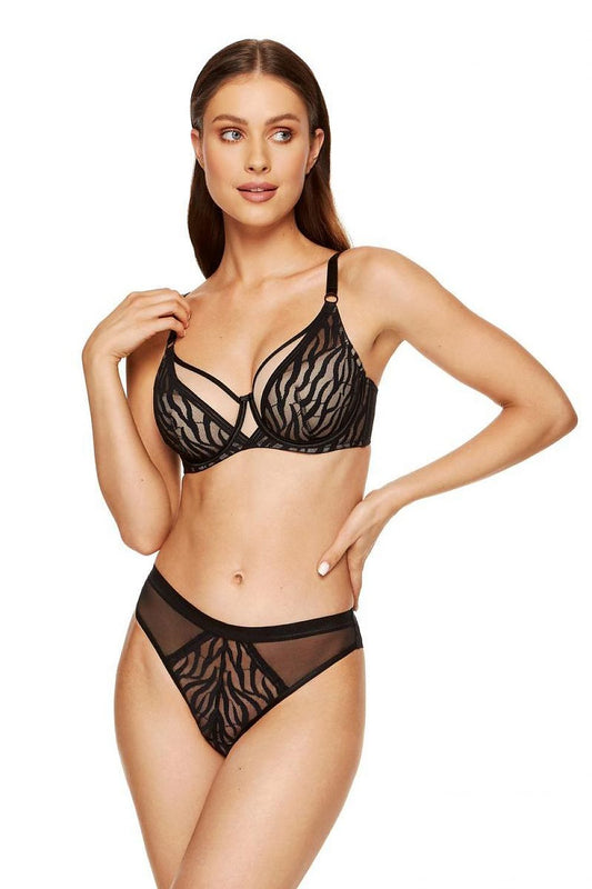 Hunt Is Over Brazilian Thong Made Of Tulle And Lace The Back Does Not Stand Out Under Clothes