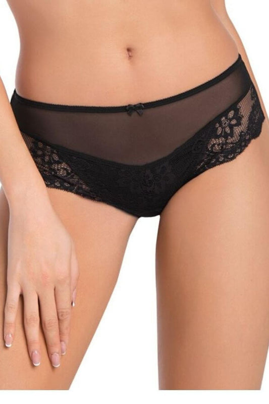 Soft Panties Beige, White Or Black Lace Transparent Mesh Finished With Seamless Double Mesh Fits Them Perfectly With Dresses, Skirts Or Pants